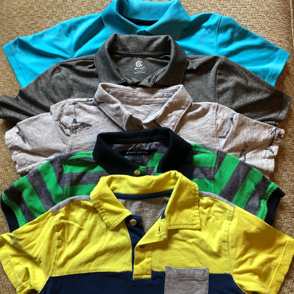 ❗️SOLD!!! ❗️Boys collared shirts size 6-7 bundle